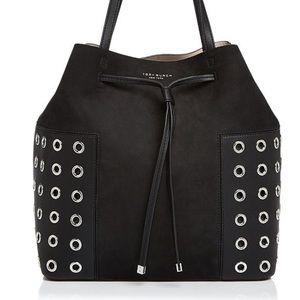 👜❤️TORY BURCH👜❤️ Block-T Grommet Drawstring Tote